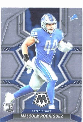 2022 Panini Mosaic #400 Malcolm Rodriguez - Image 1 of 2