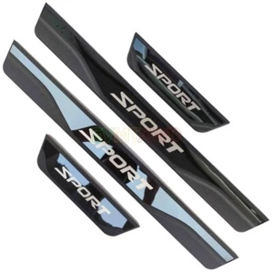 For Ford Bronco Sport 2023 Chrome Car Door Sill Scuff Plate Protector Cover Trim - Picture 1 of 5