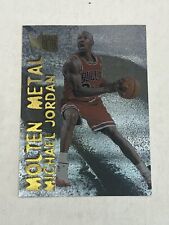 1996-97 Fleer Metal Molten Metal Michael Jordan #18 HOF