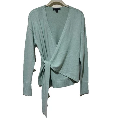 I.N.C. Suéter envolvente excedente International Concepts para mujer tranquilo como nuevo pequeño nuevo con etiquetas Foto 1 de 4