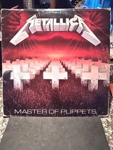 METALLICA MASTER OF PUPPETS 1986 ELEKTRA 60439 VG - Picture 1 of 23