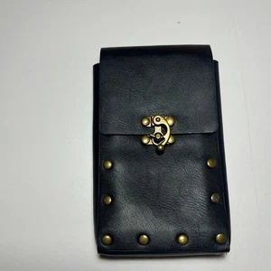 Lether Belt Pouch, Biker, Attatches to belt - Picture 1 of 5