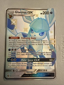 Tarjeta de juego de cartas coleccionables Pokémon Glaceon GX SV55/SV94 Hidden Fates: Shiny Vault M/NM - Imagen 1 de 2