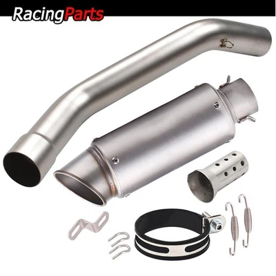 Титановая средняя соединительная труба глушителя на болтах подходит для Kawasaki Ninja ZX10R 2008-20 - Изображение 1 из 4