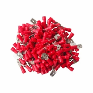 2.8 4.8 6.3mm Quick Disconnect Female Male Spade Wire Terminals Crimp Connector - Picture 1 of 5