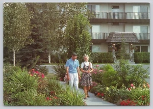 Fairbanks Alaska Wedgewood Resort All-Suite Hotel Lush Flowers Scenery Postcard - Picture 1 of 2