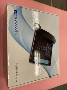Audiocodes IP Phone model 445HD p/n GGWV00647 New!!! - Picture 1 of 5