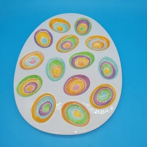 Plato para servir huevos de colección Bella Casa By Ganz para 12" x 9,5" para 14 - Imagen 1 de 4
