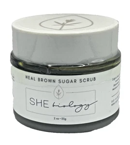 SHE biology Heal Brown Sugar Scrub 2 oz. - Picture 1 of 1
