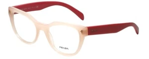 NEW PRADA VPR 23S UEW-1O1 PINK AUTHENTIC EYEGLASSES VPR23S 52-17 - Picture 1 of 3