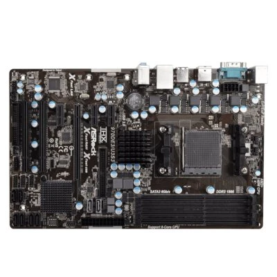ASROCK 970DE3/U3S3 Motherboards AMD 770 DDR3 Socket AM3/AM3+ ATX - Image 1 of 2