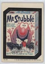 1985 Topps Wacky Packages Mr Stubble #28 11rv
