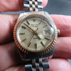 Swiss Movement Bulova Super Seville Calendar Quartz Women Watch - Picture 1 of 8