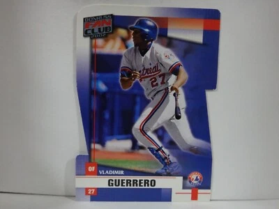 2002 (EXPOS) Donruss Fan Club Die-Cuts #3 Vladimir Guerrero - Image 1 of 2
