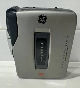GE 3-536AA Handheld Full Size Cassette Voice Recorder With AVR Auto Voice Record - Picture 1 of 5