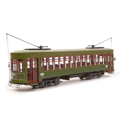 OCCRE TRAM NEW ORLEANS-SCALA 1:24/G45-KIT DI MONTAGGIO LEGNO E METALLO- 53012 - Immagine 1 di 4