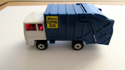 MINT loose Matchbox Rubbish Garbage Truck #36 Macau 1979 NO PLAY Metro D.P.W 66 - Image 1 of 4