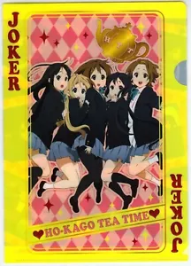 clear file folder K-ON anime Hirasawa Yui Akiyama Mio Ritsu Tsumugi Nakano Azusa - Picture 1 of 2