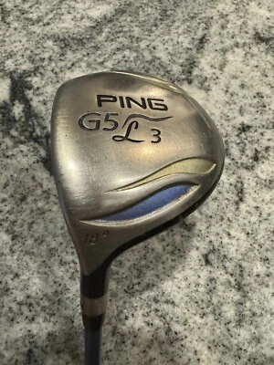 Ping G5 Ladies 5 Fairway Wood 22* ULT50F Ladies Graphite Womens LH - Image 1 of 4