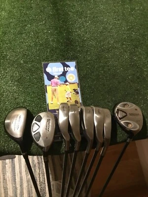 Juego Warrior Custom Golf, TCP, EXT (9W, 5H, 20* H, 3,4,6,9 Hierros, SW) Grafito Foto 1 de 4