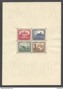 Deutsches Reich, 1930, IPOSTA Stamp Exhibition, MNH, Michel Block 1 - Picture 1 of 2