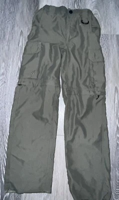 Boy Scouts Convertible Switchback Pants / Shorts Green Size Small 10/12 - Image 1 of 4