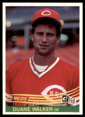 1984 Donruss. Duane Walker Cincinnati Reds #325 - Image 1 of 2