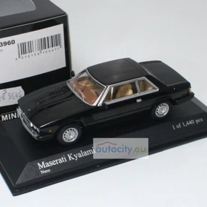 MINICHAMPS MASERATI KYALAMI NERO 400123960 - Bild 1 von 4