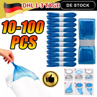 10-100er Nachfüllbeutel kompatibel mit Angelcare Tommee Tippee Nachfüllkassetten - Bild 1 von 4