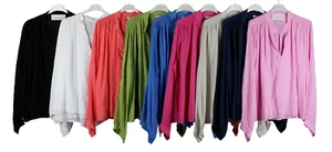 NEU SOMMER 2025 DAMEN LAGENLOOK RUNDHALS BAUMWOLLE FLIESSEND LEICHT TOP TUNIKA - Bild 1 von 8