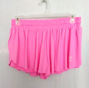 Luogongzi fließende Laufshorts Fitness Yoga Sport Biker Lounge pink Gr. 2X #16538 - Bild 1 von 4