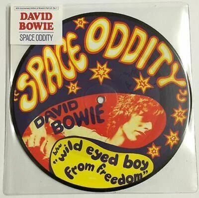 David Bowie Space Oddity Sealed 7" Picture Disc	EU 2015 Parlophone MINT - Image 1 of 2