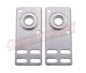 Garage Door End Bearing Plates- 1 Pair - 6-5/8"