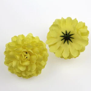 Cabeza de flor de seda artificial para madres flor a granel para hágalo usted mismo artesanía ramos de mesa decoración - Imagen 1 de 38
