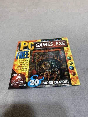 Vintage PC Games.exe The Elder Scrolls 2 Daggerfall CD ROM Demos January 1997 - Image 1 of 4