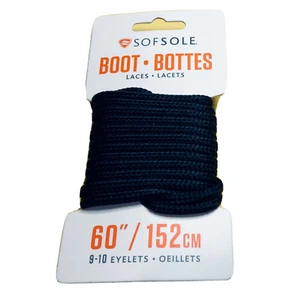 Black Boot Lace 60" by SOFSOLE - Picture 1 of 2
