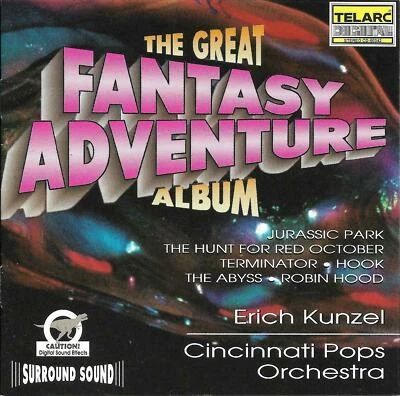 Erich Kunzel - The Great Fantasy Adventure Album (Telarc CD-AUDIOPHILE SURROUND  - Bild 1 von 2