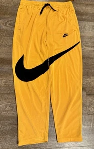 Vintage Nike Sweatpants Adult XL Yellow Black - Picture 1 of 7