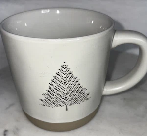 Hearth & Hand Magnolia Christmas Tree on Cream Stoneware 16 oz Cpacty Coffee Mug - Picture 1 of 13