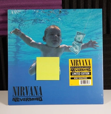NIRVANA NEVERMIND 30TH ANN. LIMITED EDITION 180-GRAM VINYL + 7” SINGLE - Sealed! - Image 1 of 4