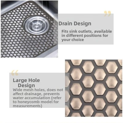 Anpassbare Zuschneidbare Silikon Spülmatte Spülmatte nicht transparent - Bild 1 von 4