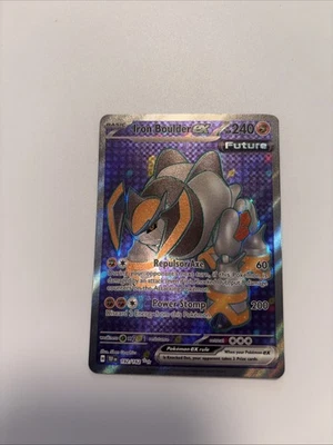 Iron Boulder ex - 192/162 - Ultra Rare - SV05: Temporal Forces - Holofoil NM - Image 1 of 4