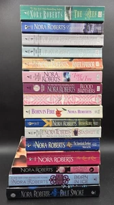 Lot of 16 Nora Roberts Romance Book Collection Bestselling Paperback Novels - Foto 1 di 10