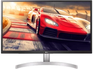 Monitor - LG 27UL500-W (versión 2023), 27 " UHD 4K, 5ms, 60 Hz, DP, HDMI, Plata - Imagen 1 de 9