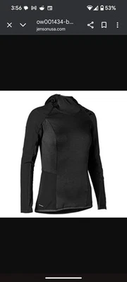 Fox Racing Women's Defend Thermal Hoodie Size Medium Black - Image 1 of 4