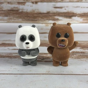 Funko Pop! We Bare Bears Grizz & Panda Flocked Vinyl Figure - Pre-owned - Picture 1 of 4