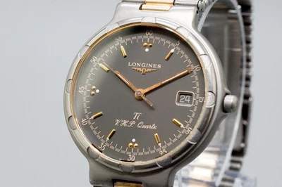 [Vintage] LONGINES Conquest V.H.P L1.613.9 Titanium Quartz Men's Watch JAPAN - Image 1 of 4
