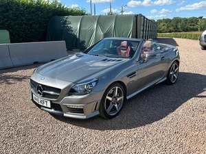 2015 Mercedes-Benz SLK 5.5 SLK55 V8 AMG Convertible 2dr Petrol FSH VGC - Picture 1 of 22
