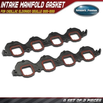 Комплект прокладок впускного коллектора двигателя для старых моделей Cadillac Eldorado DeVille 1995-1999 годов выпуска - Изображение 1 из 4