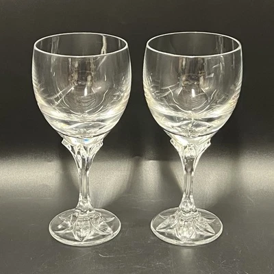 2 copas de vino Villeroy & Boch iris tulipán cristal cortado Foto 1 de 4